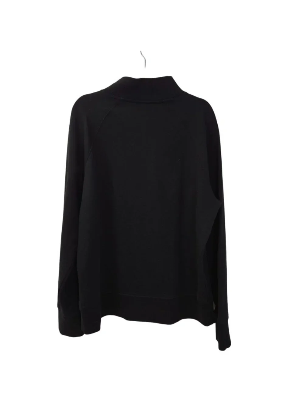 Banana Republic Textured Mock Neck Kangaroo Pocket Sweatshirt Size Large